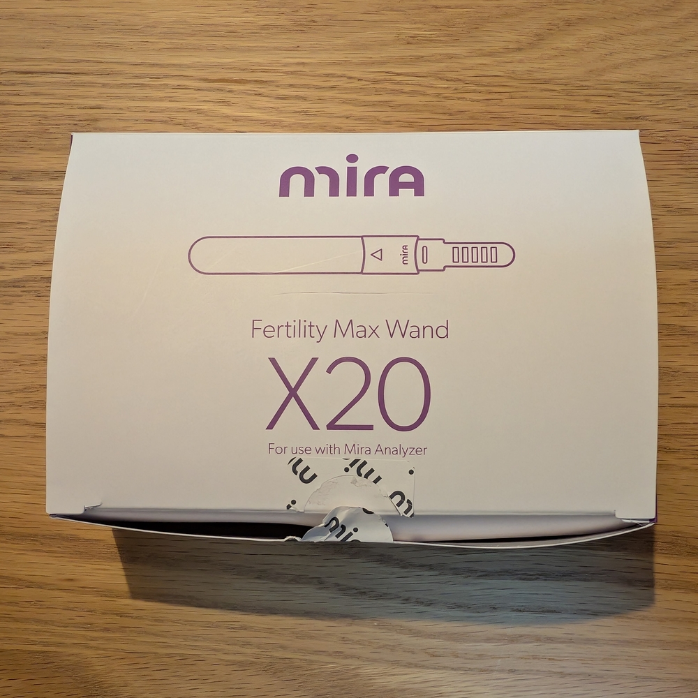 Mira Fertility Max Wand X4 (Open box - Expires 10/30/25)